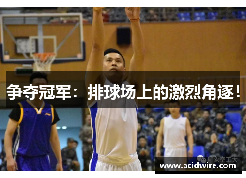 争夺冠军：排球场上的激烈角逐！