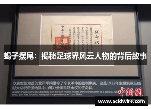 蝎子摆尾：揭秘足球界风云人物的背后故事